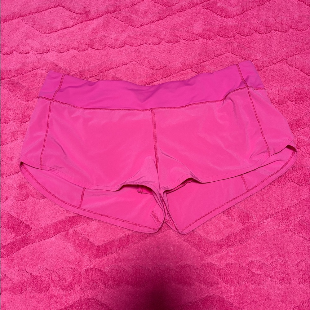 Lululemon Athletica Hot Pink Shorts